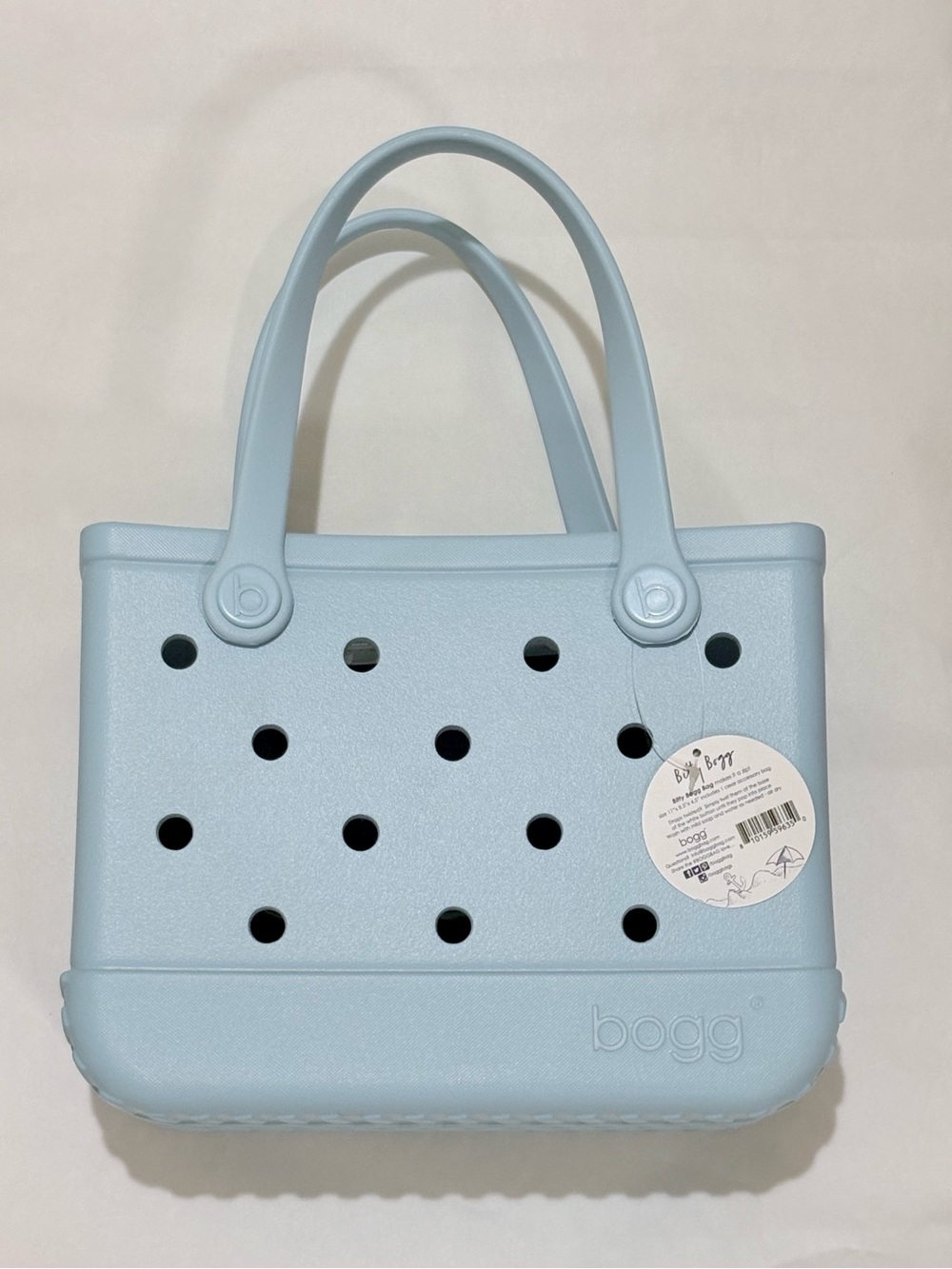 Mini BOGG Bag Light Blue Classic Tote